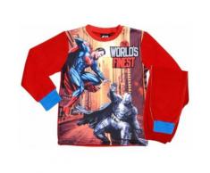 DC Comics Batman v Superman pyjama polaire rouge - Range pyjama