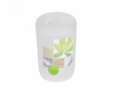 gobelet porte brosse a dent plastique vegetal - Accessoires de bain
