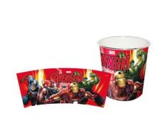 Poubelle de bureau Avengers - Corbeille, bac à courrier, poubelle