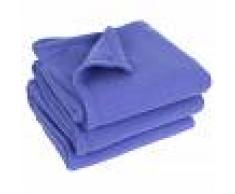 Linnea Couverture polaire 240x300 cm 100% Polyester 350 g/m2 TEDDY violet Liberty