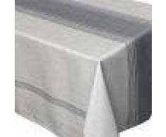 Linnea Nappe rectangle 150x300 cm imprimée 100% polyester BISTROT gris Charbon