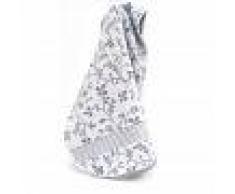 Linnea Serviette invité 33x33 cm VINTAGE FLORAL Gris 550 g/m2