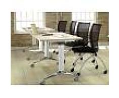 Deskissimo Chaise de collectivité à roulettes SIRI pas cher