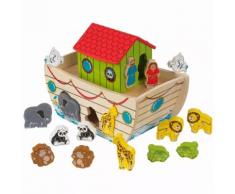 KidKraft Ensemble de trieur de formes Arche de Noé 17 pcs 63244