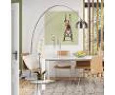 gdegdesign Lampadaire design chromé arc - Curve XXL