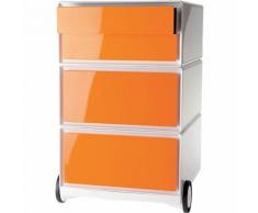 Caisson mobile 4 Tiroirs Paperflow EasyBox 390 x 436 x 642 mm Orange