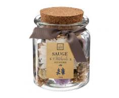 Bougies, diffuseurs Atmosphera Pot Pourri Parfum Sauge Patchouli 70 G Bocal en verre homme Unique