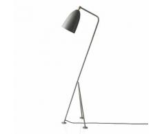 GRASHOPPA-Lampe de lecture Tripode H125cm Gris Bleu GUBI - designé par Greta Grossman