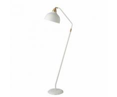 URBAN FLOOR LAMP-Lampe de lecture Métal & Laiton H140cm blanc mat Super Living