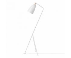 GRASHOPPA-Lampe de lecture Tripode H125cm blanc mat GUBI - designé par Greta Grossman