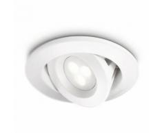 CARNET-Spot encastrable LED de salle de bain Métal Ø12cm Blanc Philips