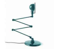 SIGNAL-Lampe de lecture Acier H120cm bleu océan brillant Jieldé