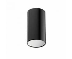 KAP SURFACE-Plafonnier de salle de bain H23cm noir blanc Flos - designé par FLOS Architectural
