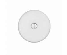 MINI BUTTON-Applique ou Plafonnier de salle de bain Ø14cm Blanc Flos - designé par Piero Lissoni