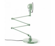 SIGNAL-Lampe de lecture Acier H120cm vert d"eau brillant Jieldé