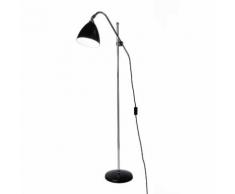 TASK-Lampe de lecture Inox H135cm noir intérieur blanc Original BTC