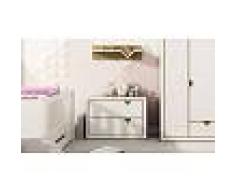 House and Garden COMMODE BLANCHE CRÈME CHAMBRE BÉBÉ / ENFANT - FRAME