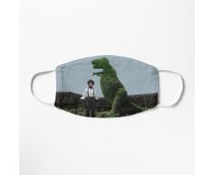 Edward aux mains d'argent avec un arbuste de dinosaure Masques tailla