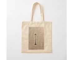 se demandant pourquoi il y avait un lampadaire au milieu d'un bois et se demanda Tote bag classique