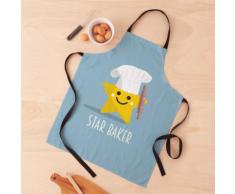 Cute Star Baker avec rouleau à pâtisserie Tablier