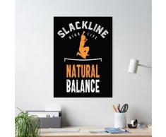 Slackline Design Poster