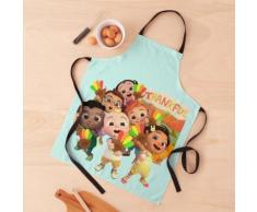 Collection de personnages CocoMelon pour chambre de bébé 2020 Tablier
