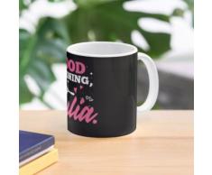 Funny good morning Julia Meme Fan graphique | Blague de ventilateur de plafond Mug