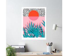 Whoa - Palm Sunrise Southwest California Palm Beach Sun City Los Angeles Hawaï Palm Springs Poster