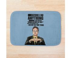 Le bureau - Dwight K. Schrute Tapis de bain