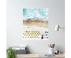 Impression de plage, Beach Art Print, vie de plage, affiche de plage moderne, impression de l Poster