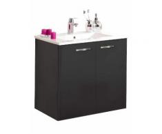 Meuble sous vasque NEOVA ANGELO graphite mat 2 portes