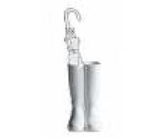 SELETTI vase / porte-parapluie RAINBOOTS (Blanc - Porcelaine)