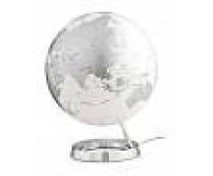 ATMOSPHERE lampe de bureau mappemonde LIGHT & COLOUR BRIGHT (Chrome - PMMA)