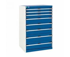 bott 1 armoire d'atelier à tiroirs bott sl-86 - hauteur 120 cm