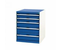 bott 1 armoire d'atelier à tiroirs bott sl-66 - hauteur 80 cm