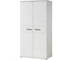 Armoire enfant blanc 2 portes - SOPHIE