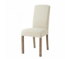Housse de chaise en lin lavé Margaux