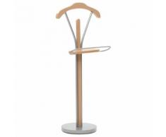 vidaXL Valet de chambre 45 x 35 x 107 cm Naturel