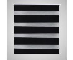 vidaXL Store enrouleur tamisant 60 x 120 cm noir