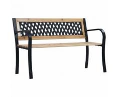 vidaXL Banc de jardin 120 cm Bois