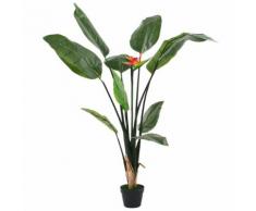 vidaXL Plante artificielle Strelitzia Reginae Oiseau de Paradis 155 cm