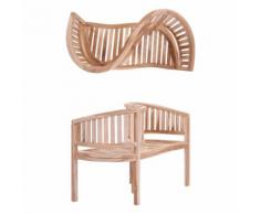 vidaXL Banc de jardin 120 cm Teck solide