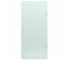 vidaXL Brise-vue pour urinoir mural 90x40 cm Verre trempé