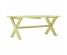 vidaXL Banc de jardin 170 cm Bois de pin imprégné