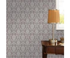 vidaXL Rouleaux de papier peint 2 pcs Taupe 0,53x10 m Ornement