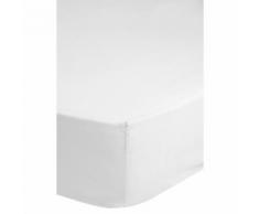 Emotion Drap-housse sans repassage 140 x 200 cm Blanc 0220.00.44