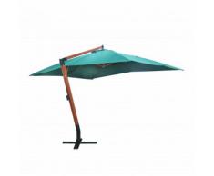 vidaXL Parasol flottant Melia 300 x 400 cm Vert