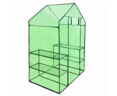 vidaXL Serre de jardin à 4 étagères