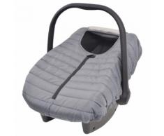 vidaXL Housse pour porte-bébé / Siège auto 57 x 43 cm Gris
