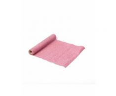 Chemin de table étincelant paillettes roses 28 cm x 3 m